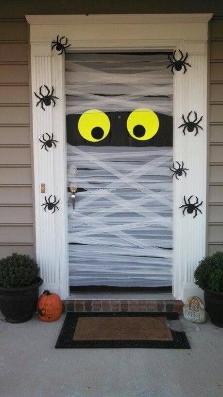 Mummy Door with Creepy Crawlers