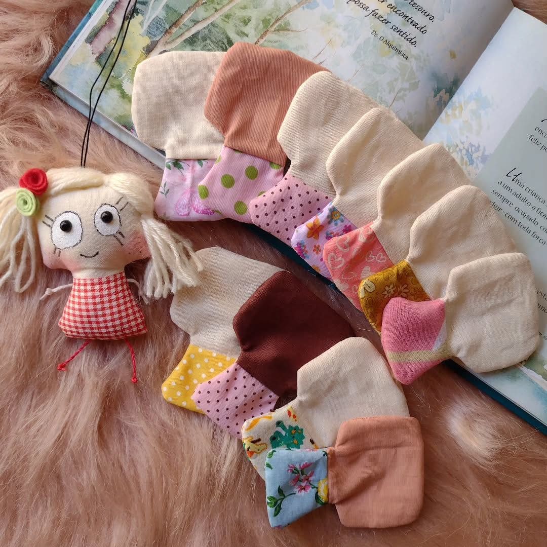 Patchwork Mushroom Plush