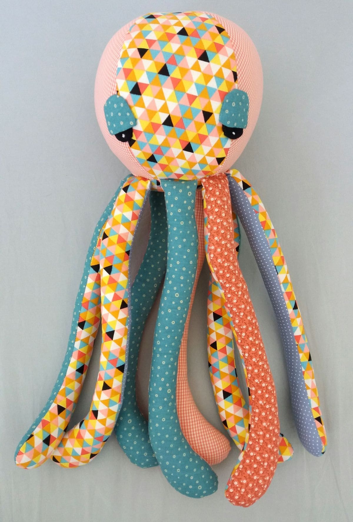 Patchwork Octopus Plush