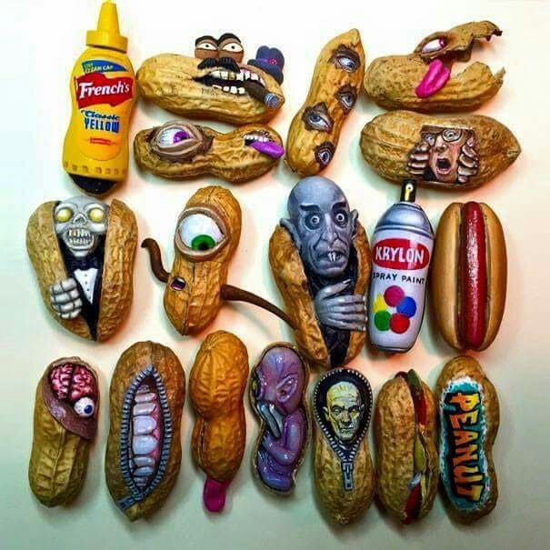 Peanut Shell Character Art
