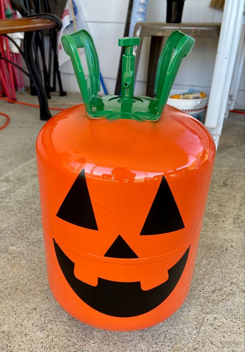 Propane Tank Jack-o’-Lantern