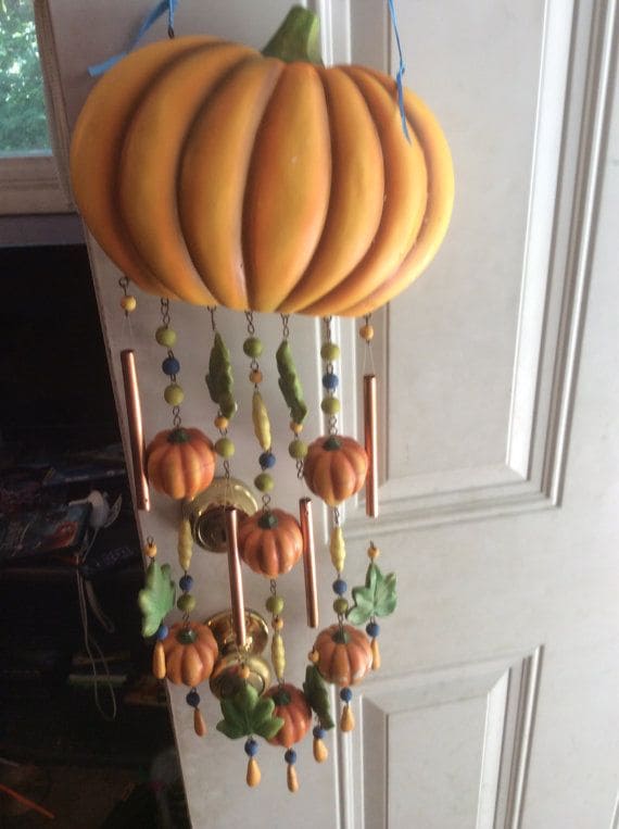 Pumpkin Harvest Wind Chime