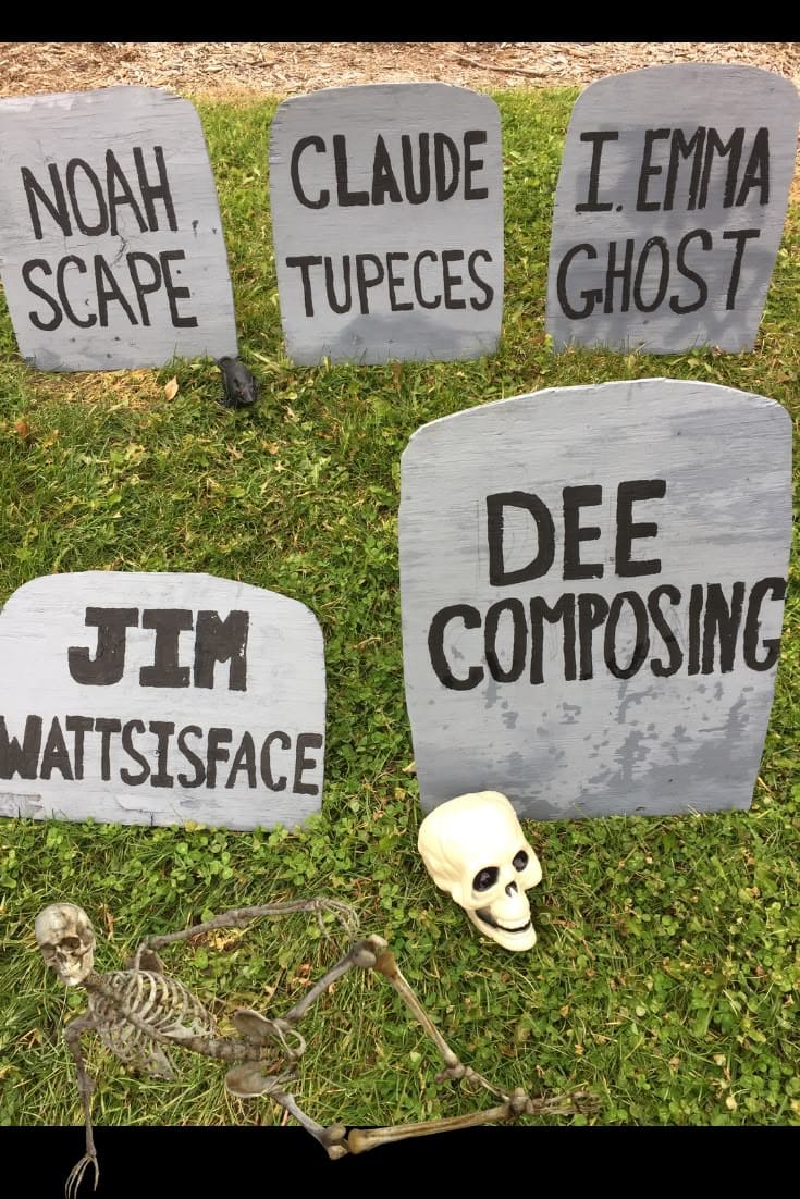 Punny Tombstone Collection