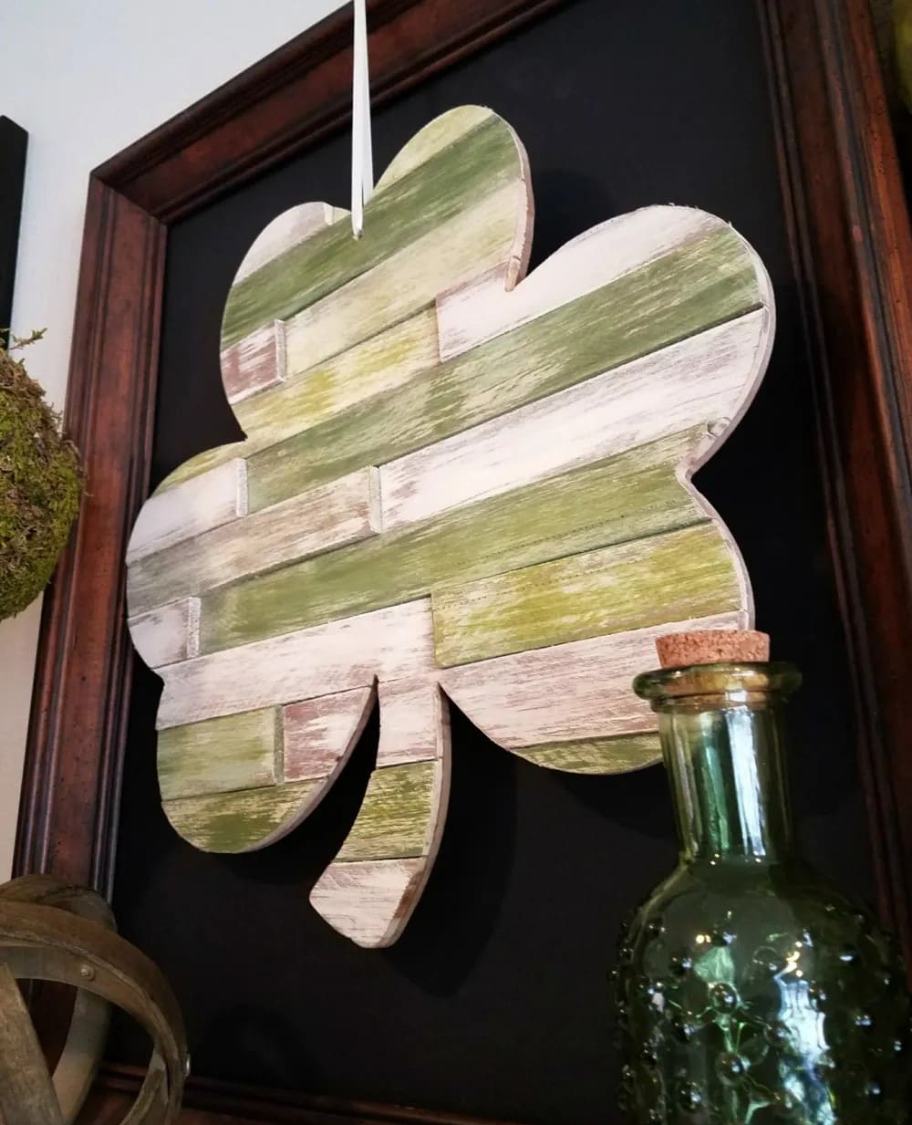 Rustic Shamrock Wall Art