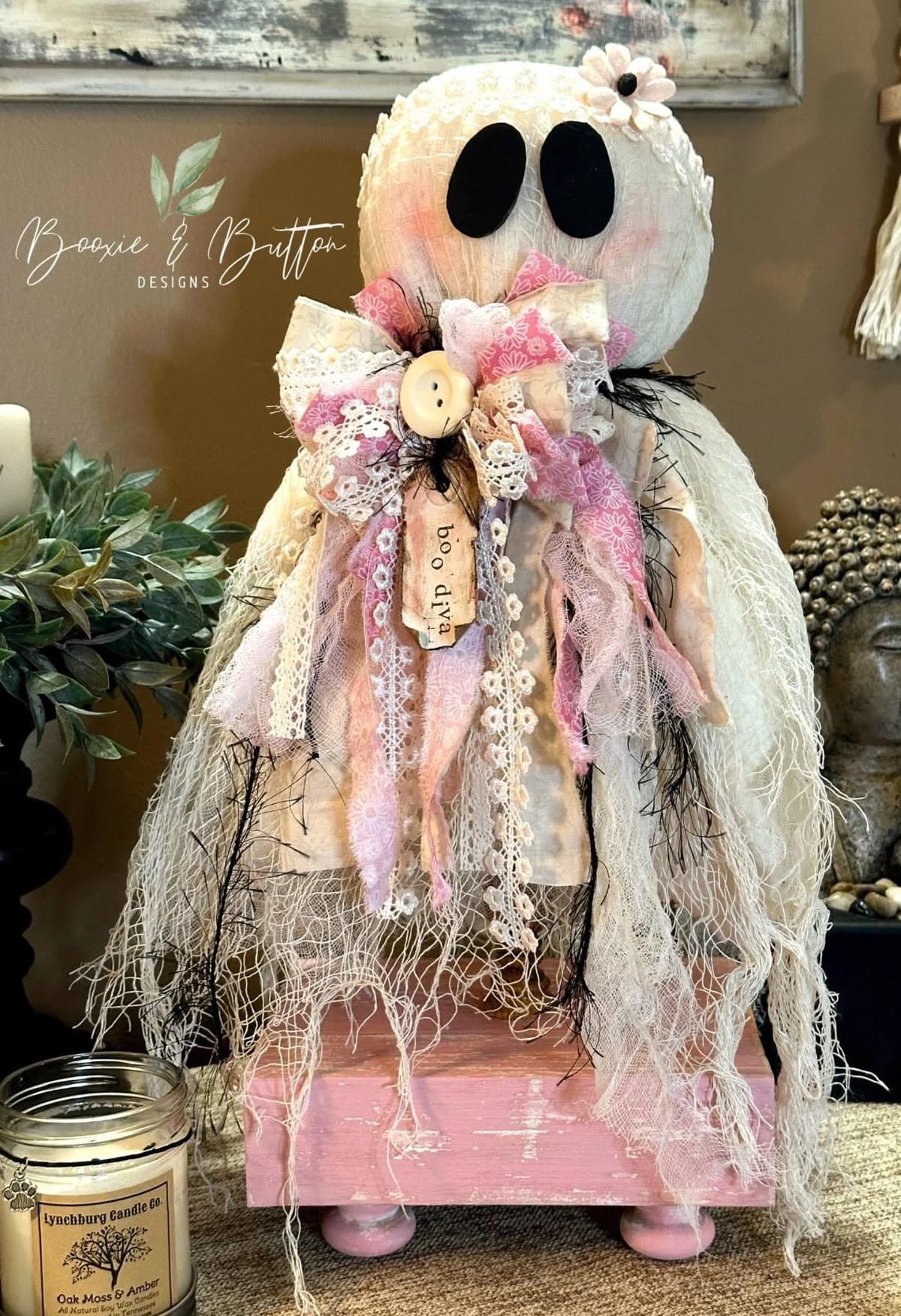 Shabby Chic Lace Ghost