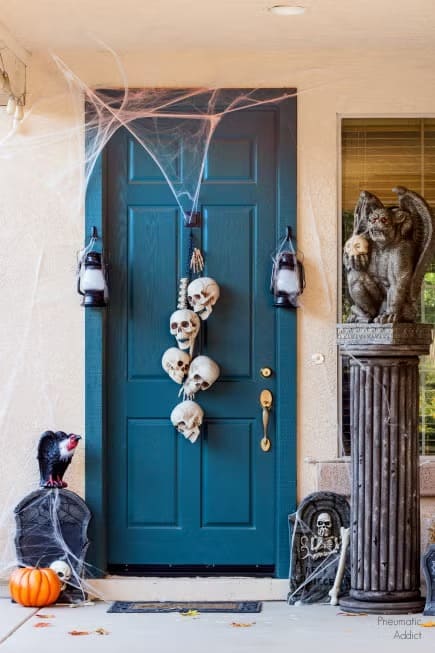 Skull Chain Gothic Entryway
