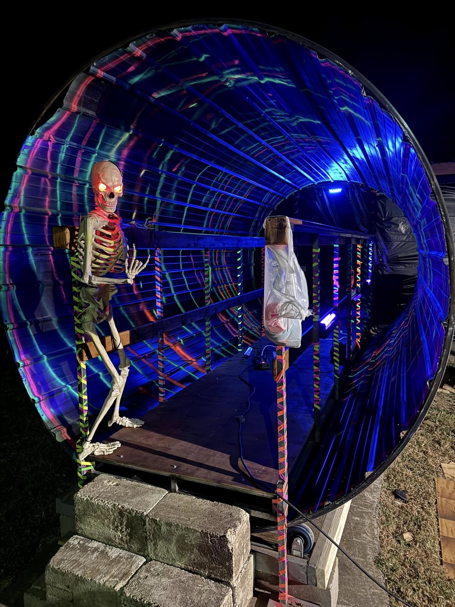 Spinning Tunnel of Terror
