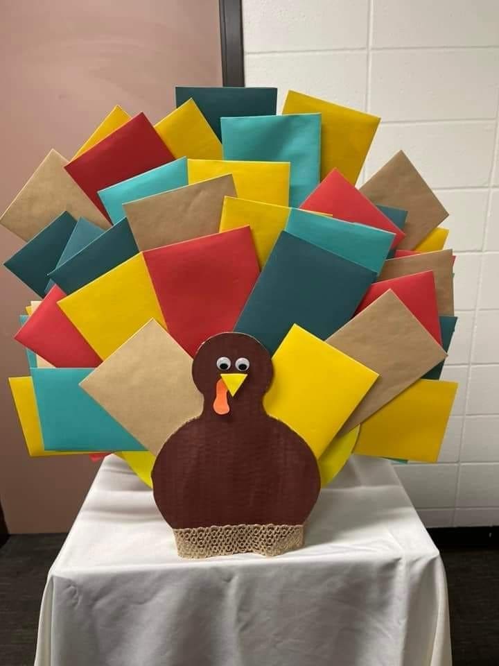 Thankful Turkey Envelope Display