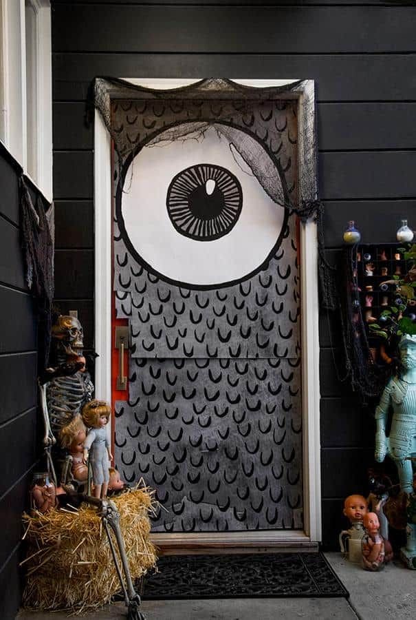 The All-Seeing Monster Eye Door
