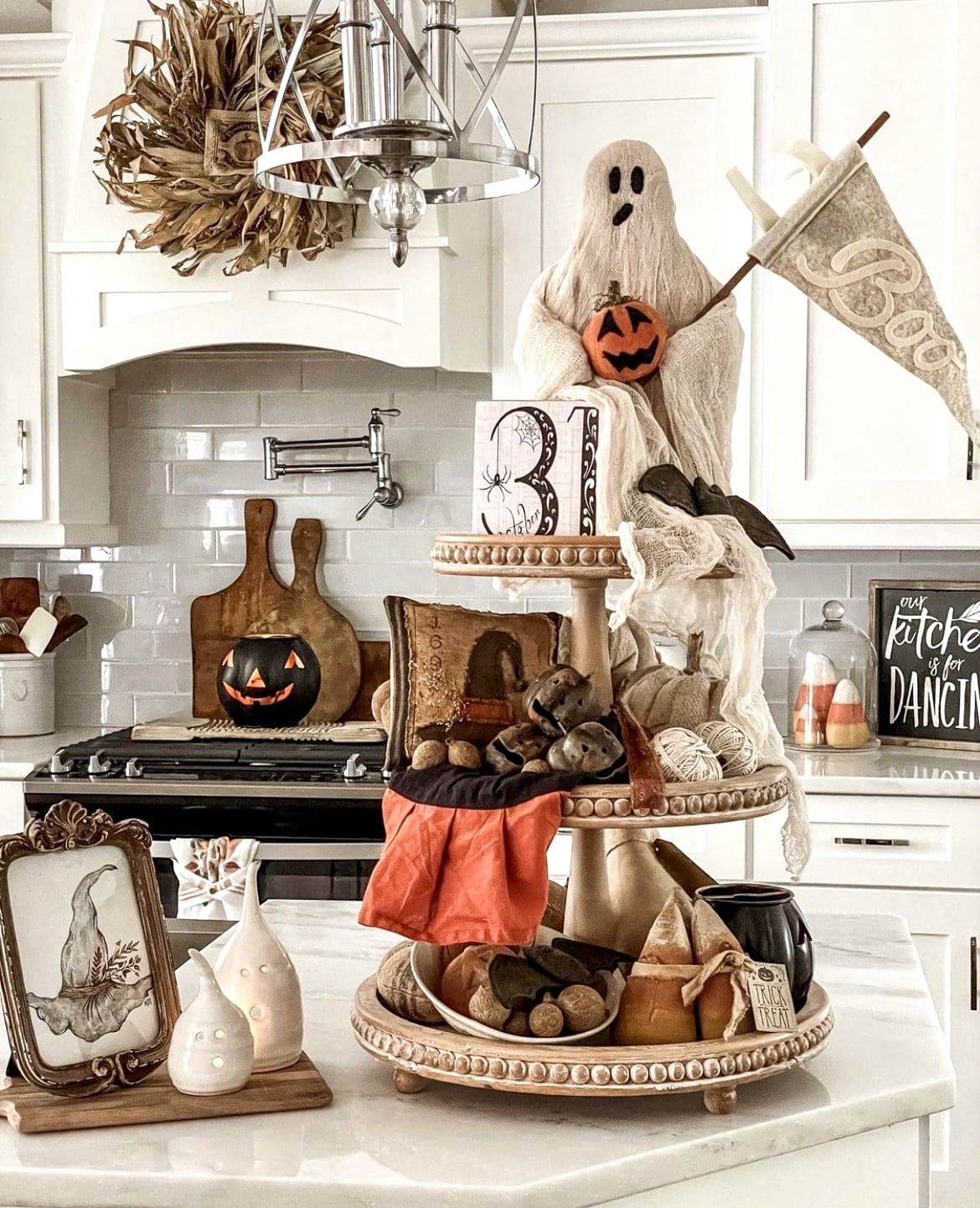 Tiered Tray Ghost Display