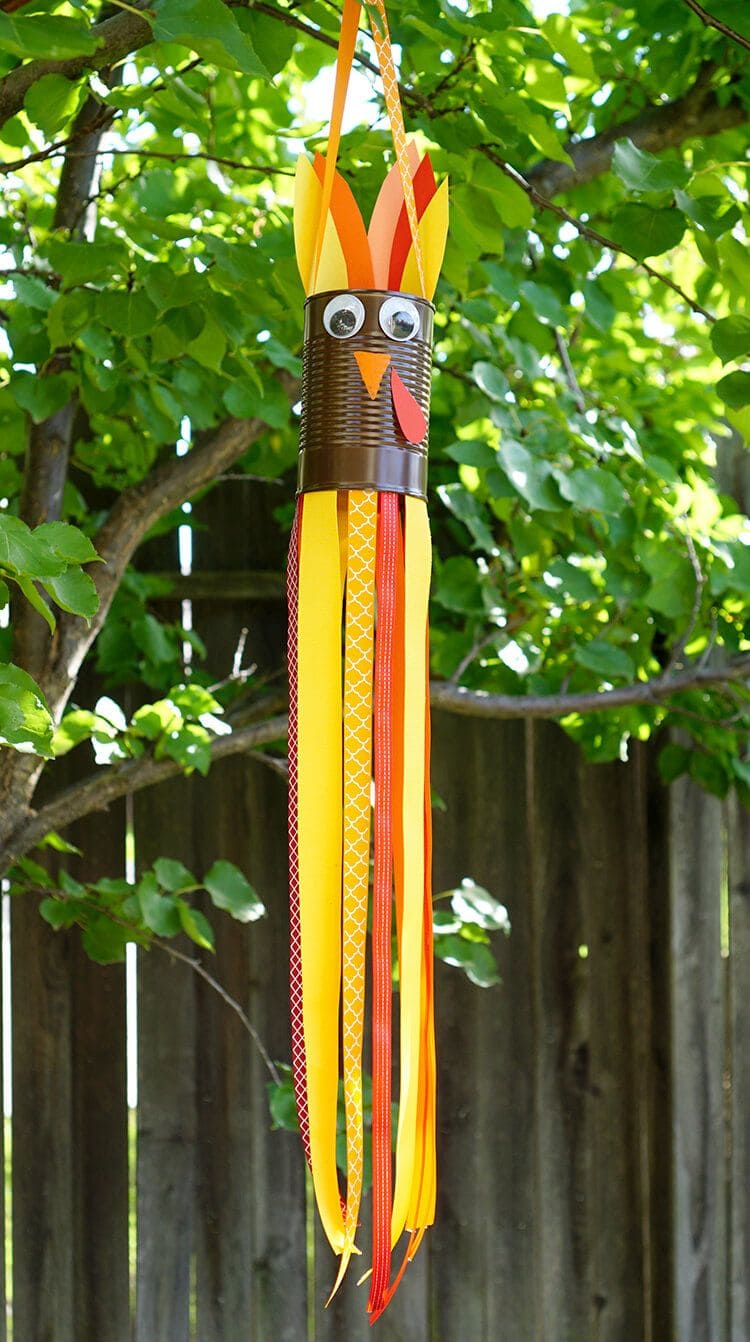Tin Can Turkey Windsock