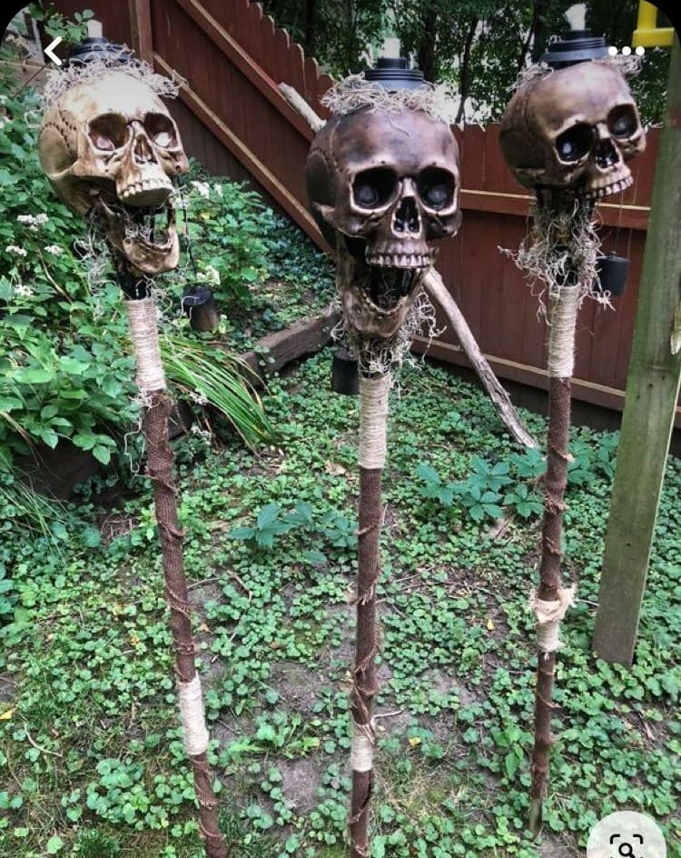 Tribal Skull Stakes