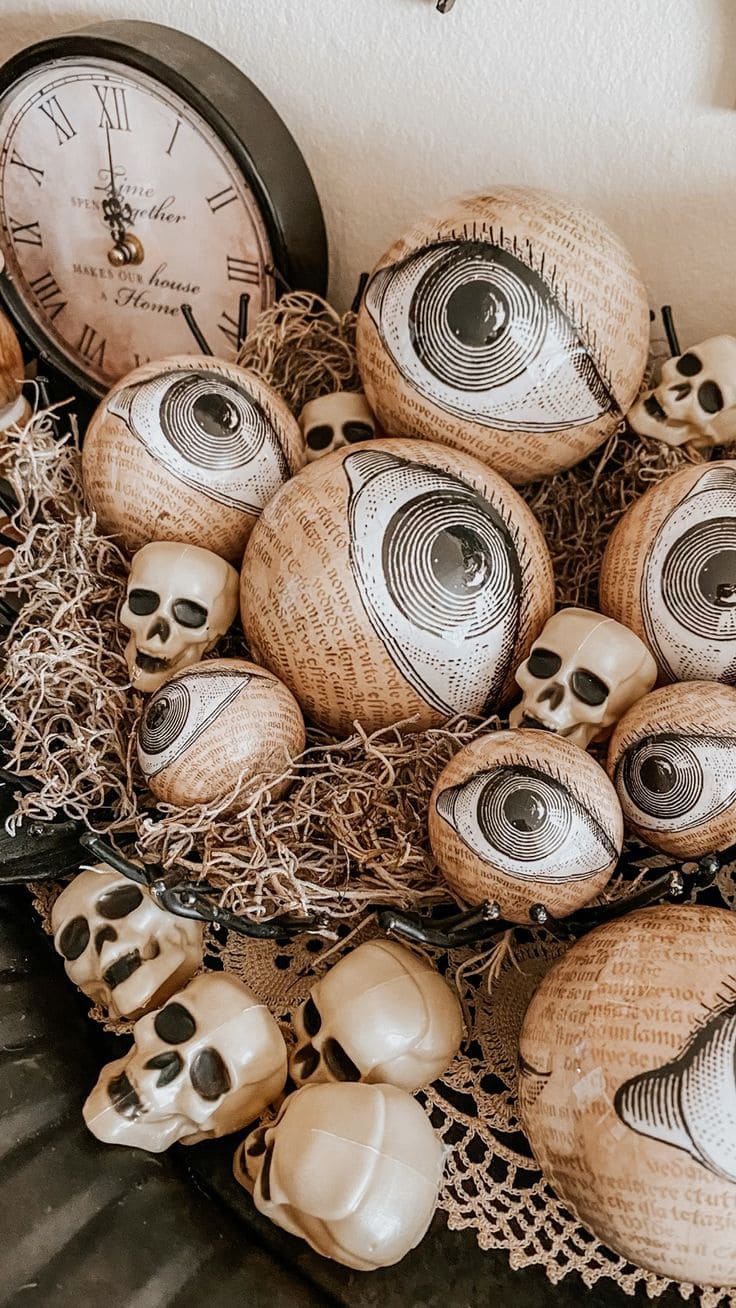 Vintage Eyeball Display