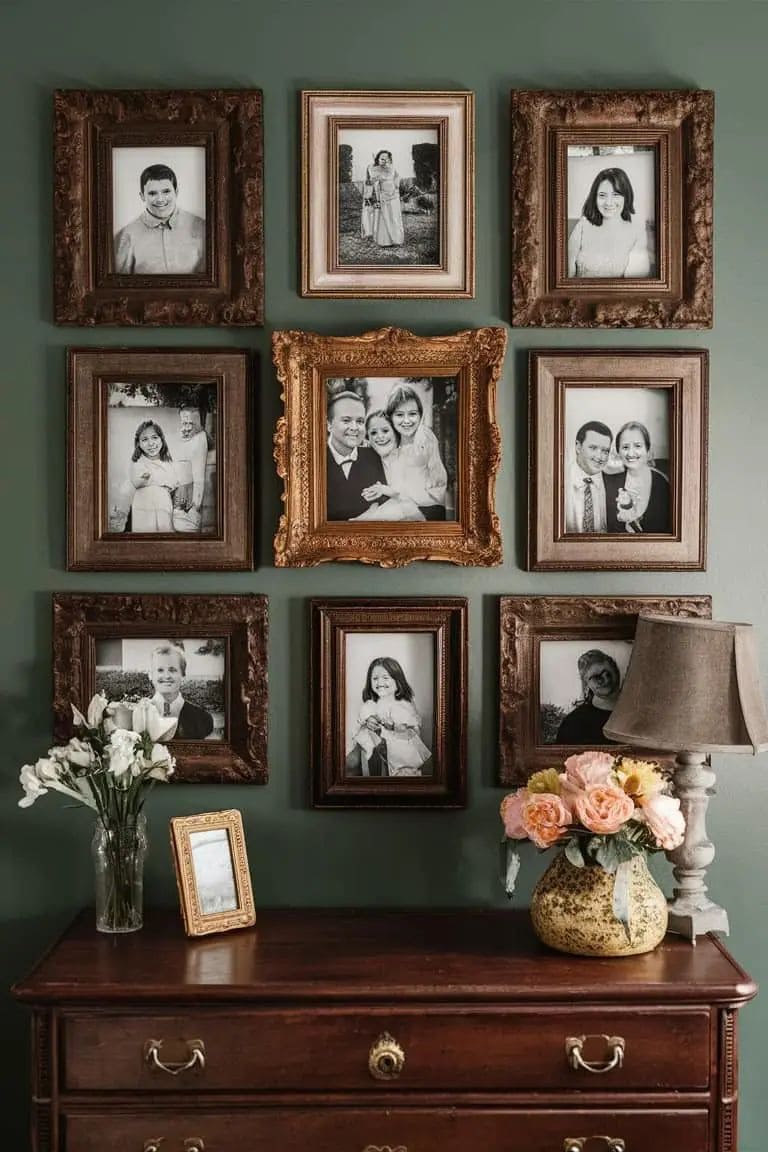 Vintage Frame Gallery Wall