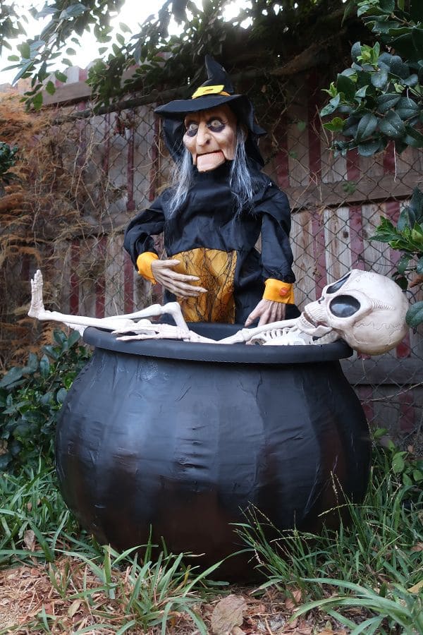 Wicked Witchs Bone Stew Cauldron