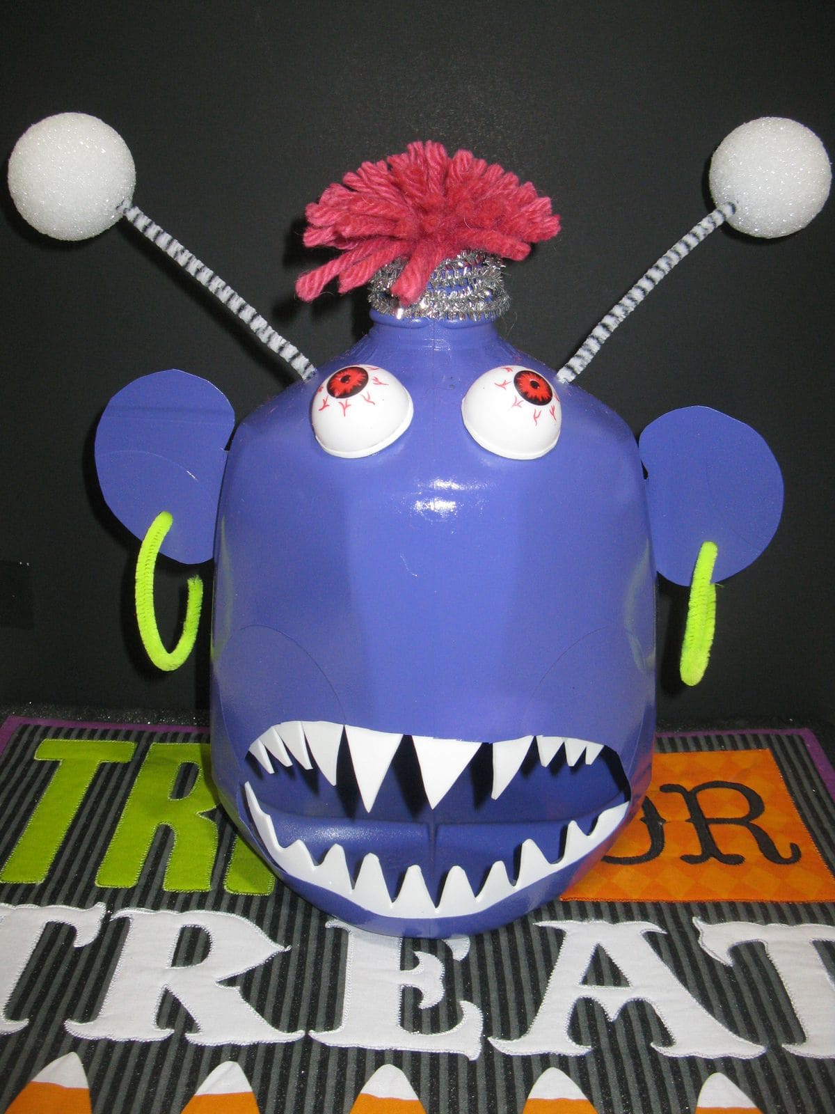Wild-Eyed Monster Milk Jug