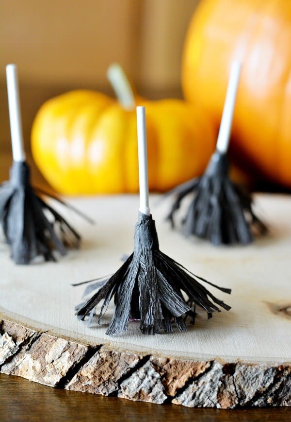 Witch’s Broom Lollipops