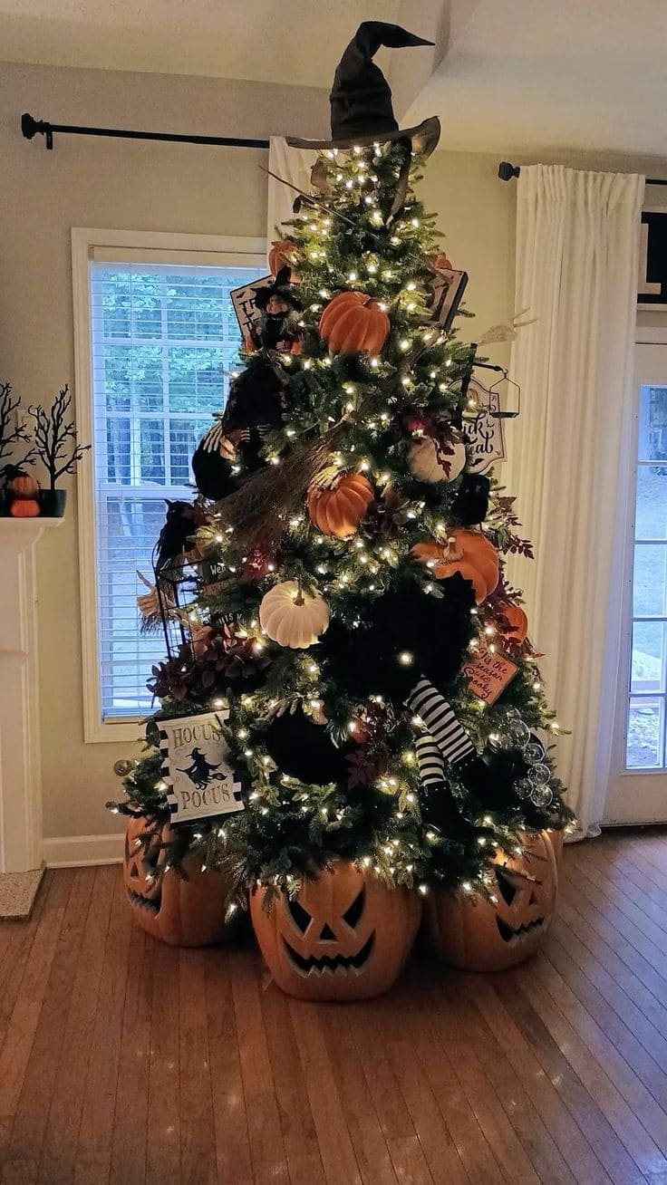 Witch’s Enchanted Pumpkin Tree