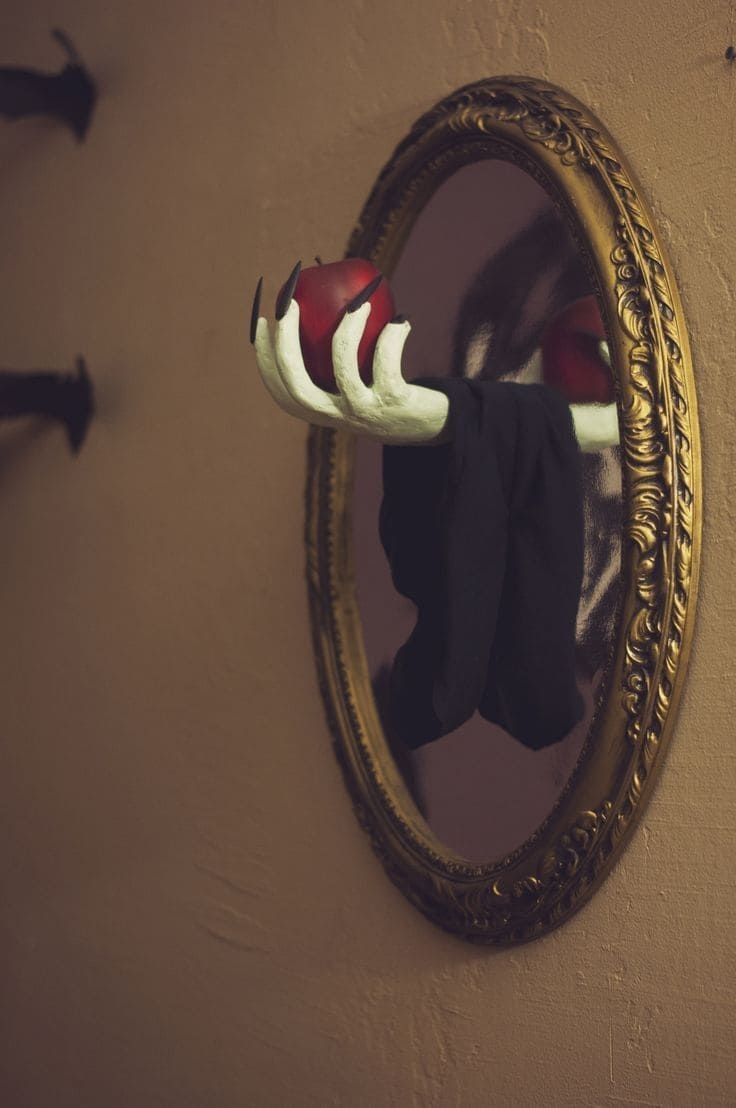 Witch’s Hand Reaching Through the Mirror
