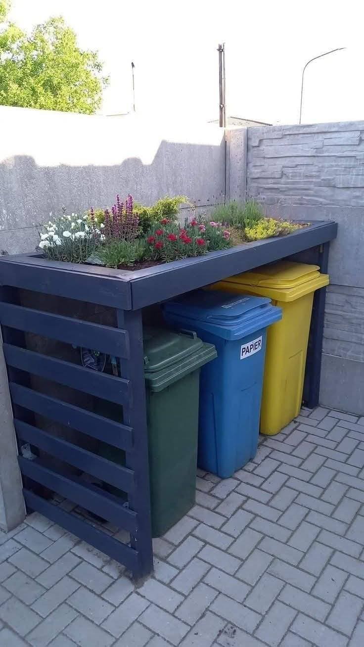 Bin Storage with Green Roof