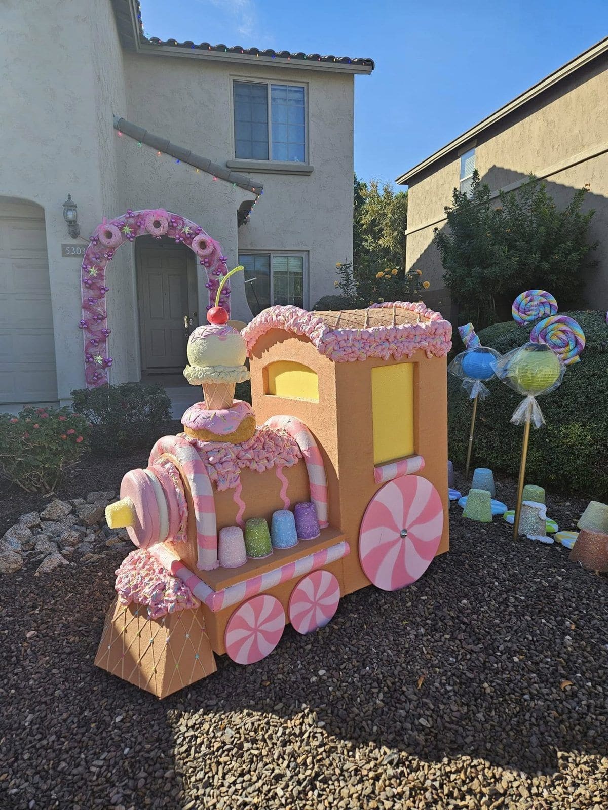 Candy Wonderland Christmas Train