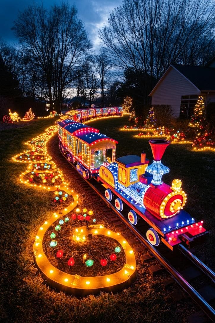 Christmas Express Light Train
