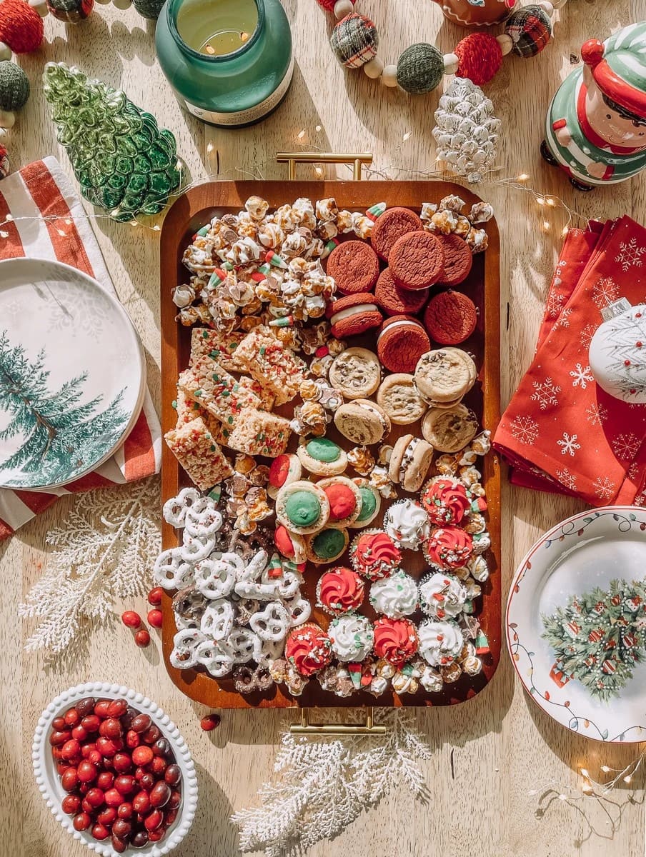 Christmas Sweet Treat Dessert Board