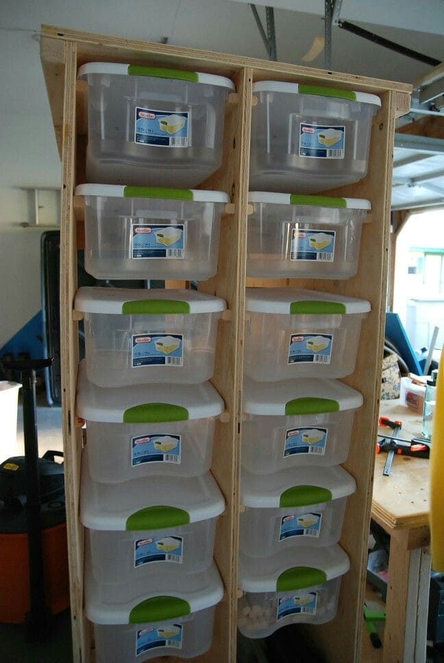Clear Bin Dresser Organizer