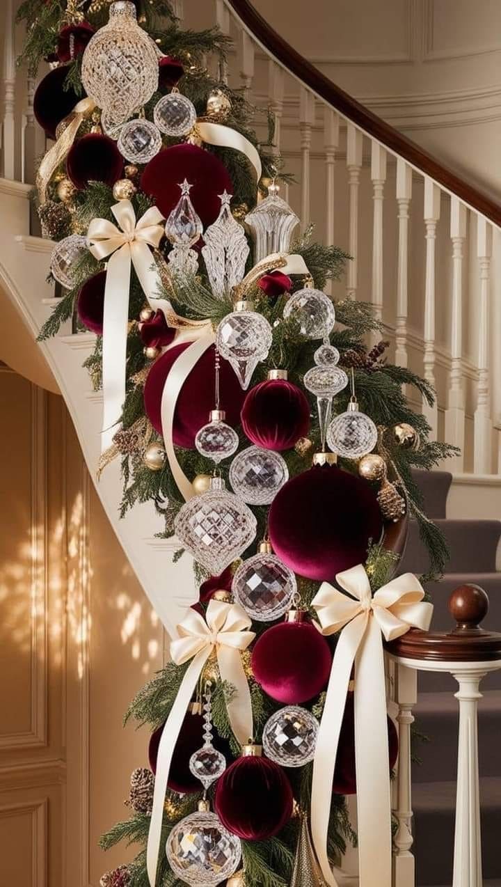 Crystal Staircase Garland Glamour