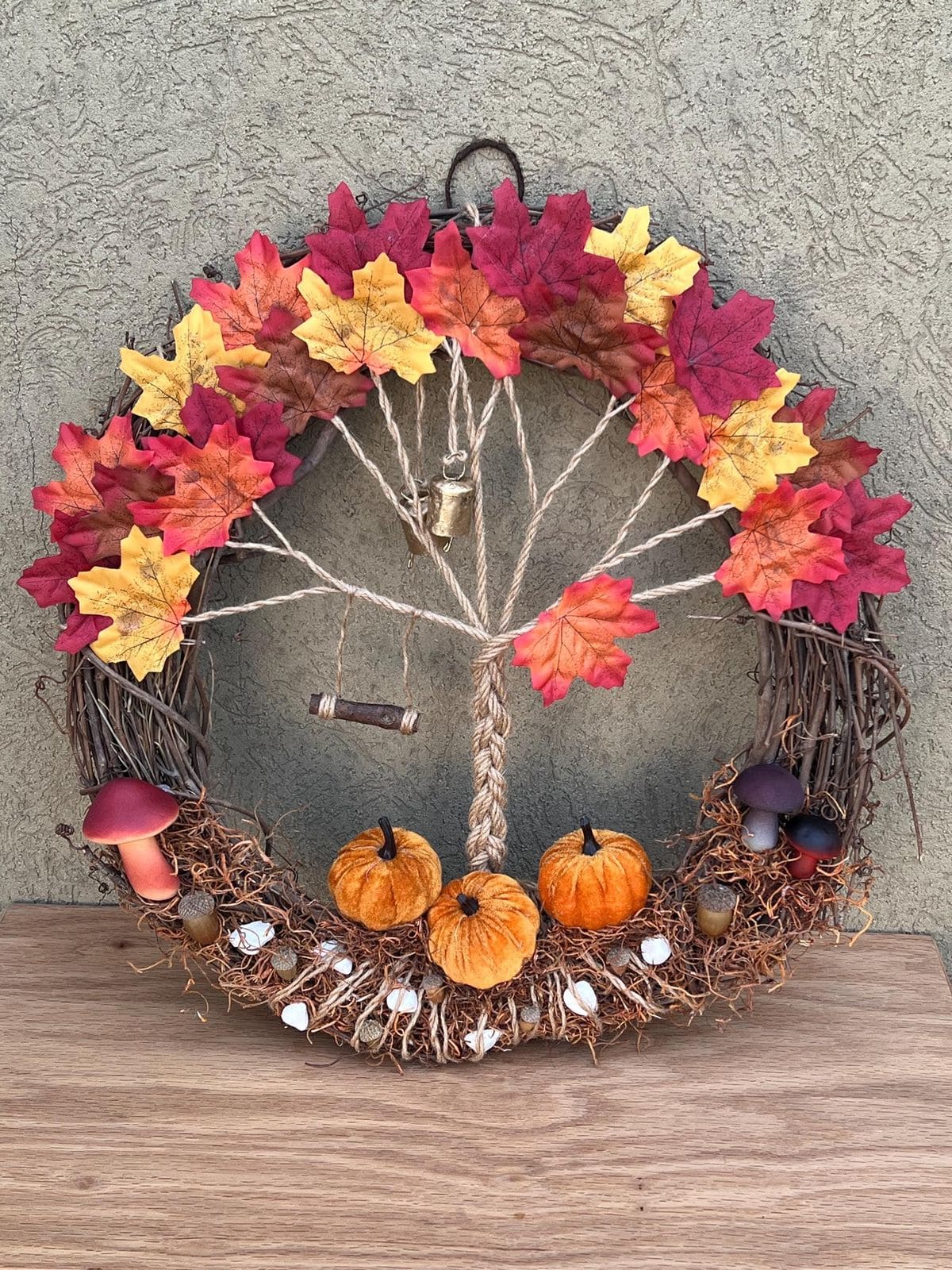 Fall Tree Swing Wreath