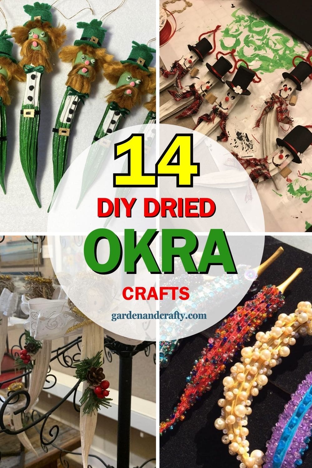 14 Amazing Crafts You Can Make with Dried Okra