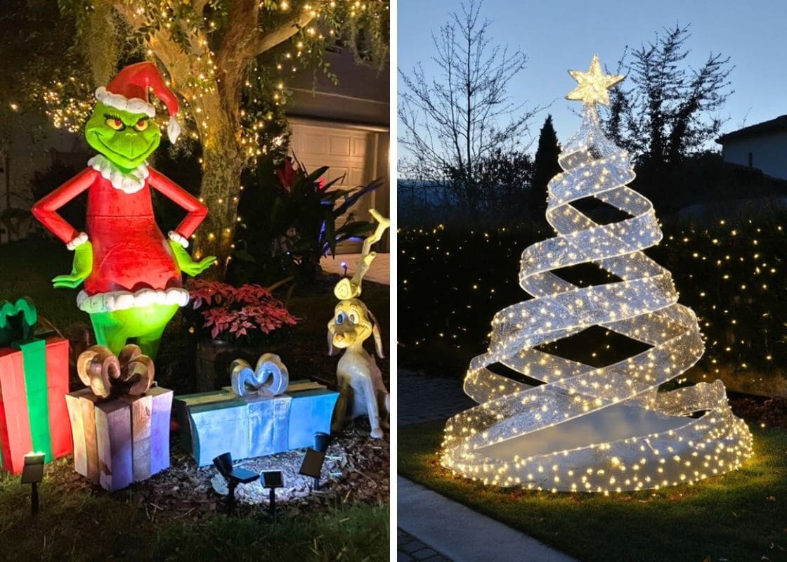 20 Christmas Yard Decor Ideas to Make Your Home Shine