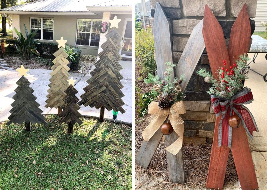 20 DIY Pallet Christmas Projects Full of Rustic Holiday Charm