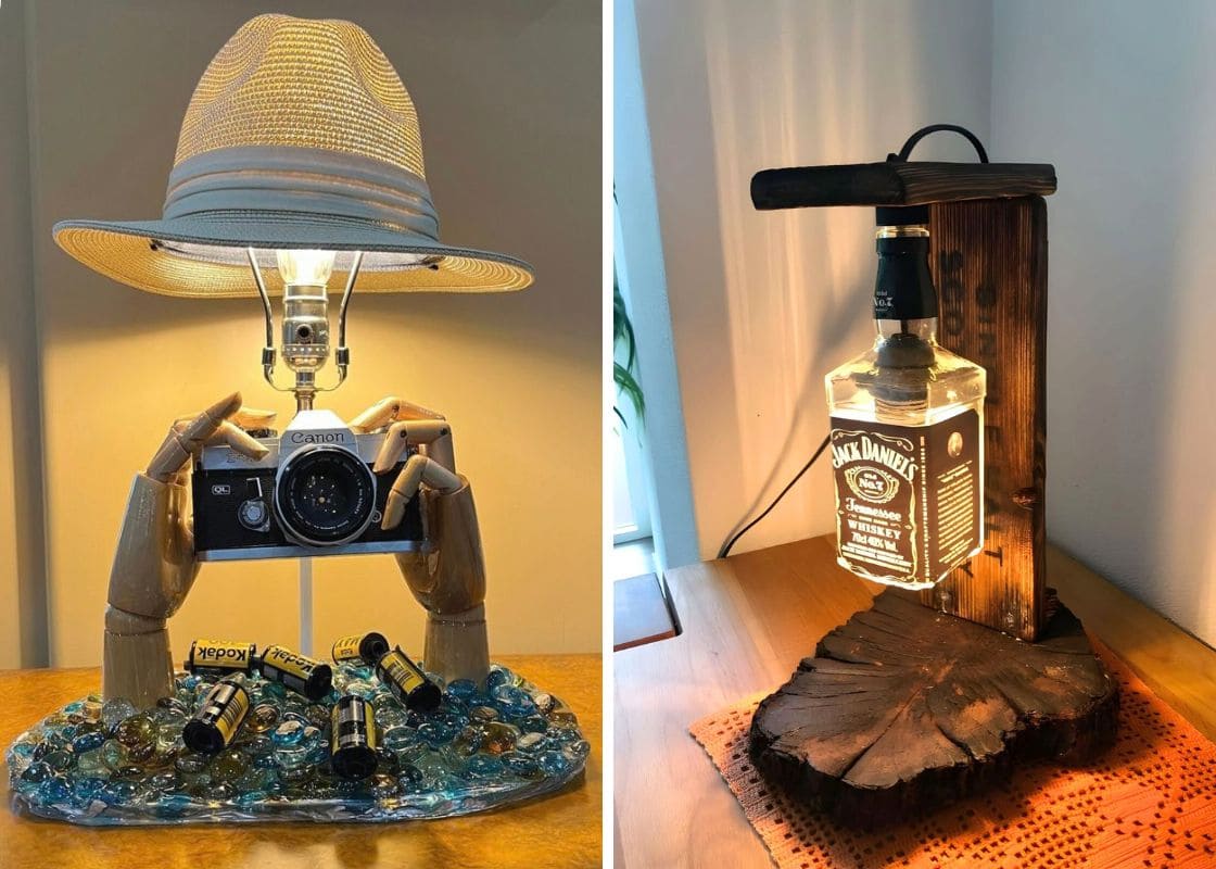 20+ Creative DIY Lamp Art Ideas to Brighten Your Home