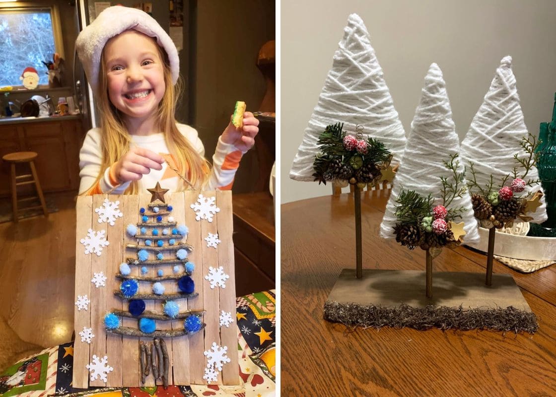 20 Adorable Crafts Inspired by Christmas Trees