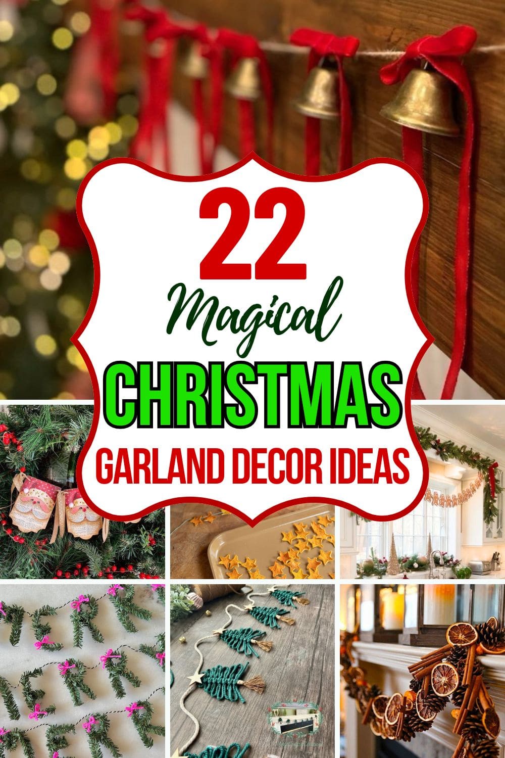 22 DIY Christmas Garland Ideas to Make Your Holidays Magical