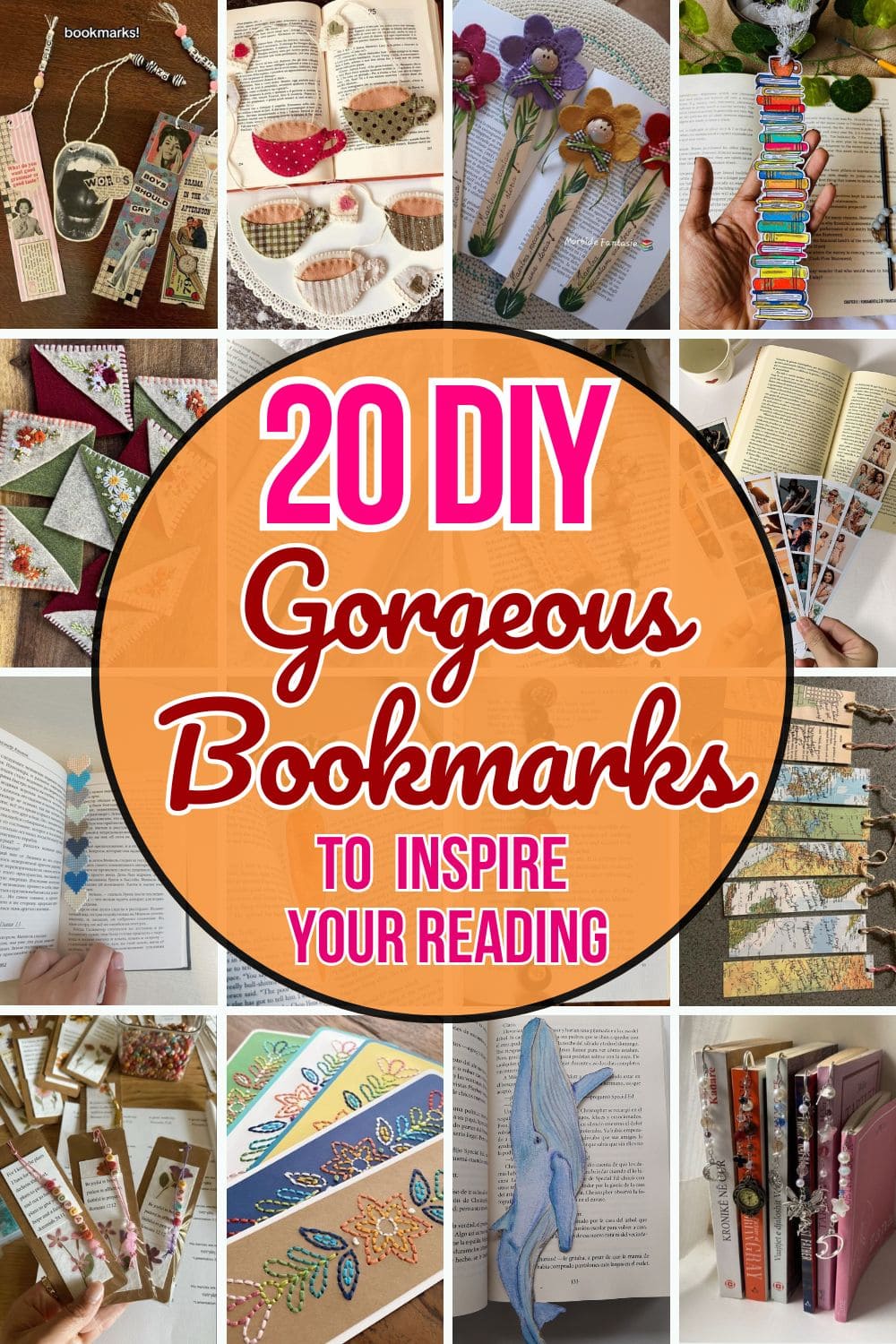 20 Creative DIY Bookmark Ideas for Every Book Lover