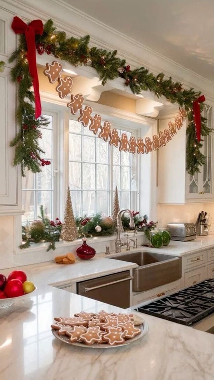 Gingerbread Man Garland