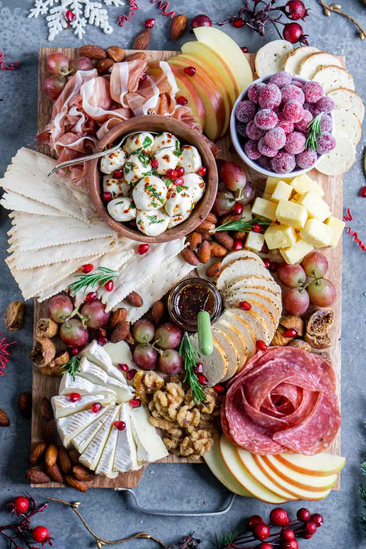 Holiday Harvest Charcuterie Board