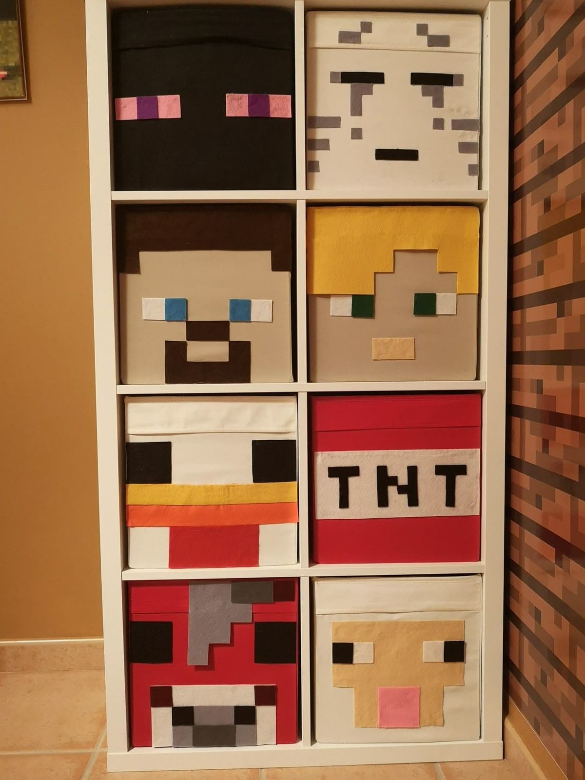 Minecraft Cube Dresser
