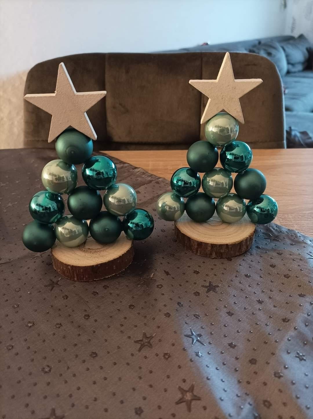 Mini Ornament Ball Christmas Trees