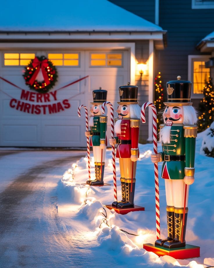 Nutcracker Driveway Guard