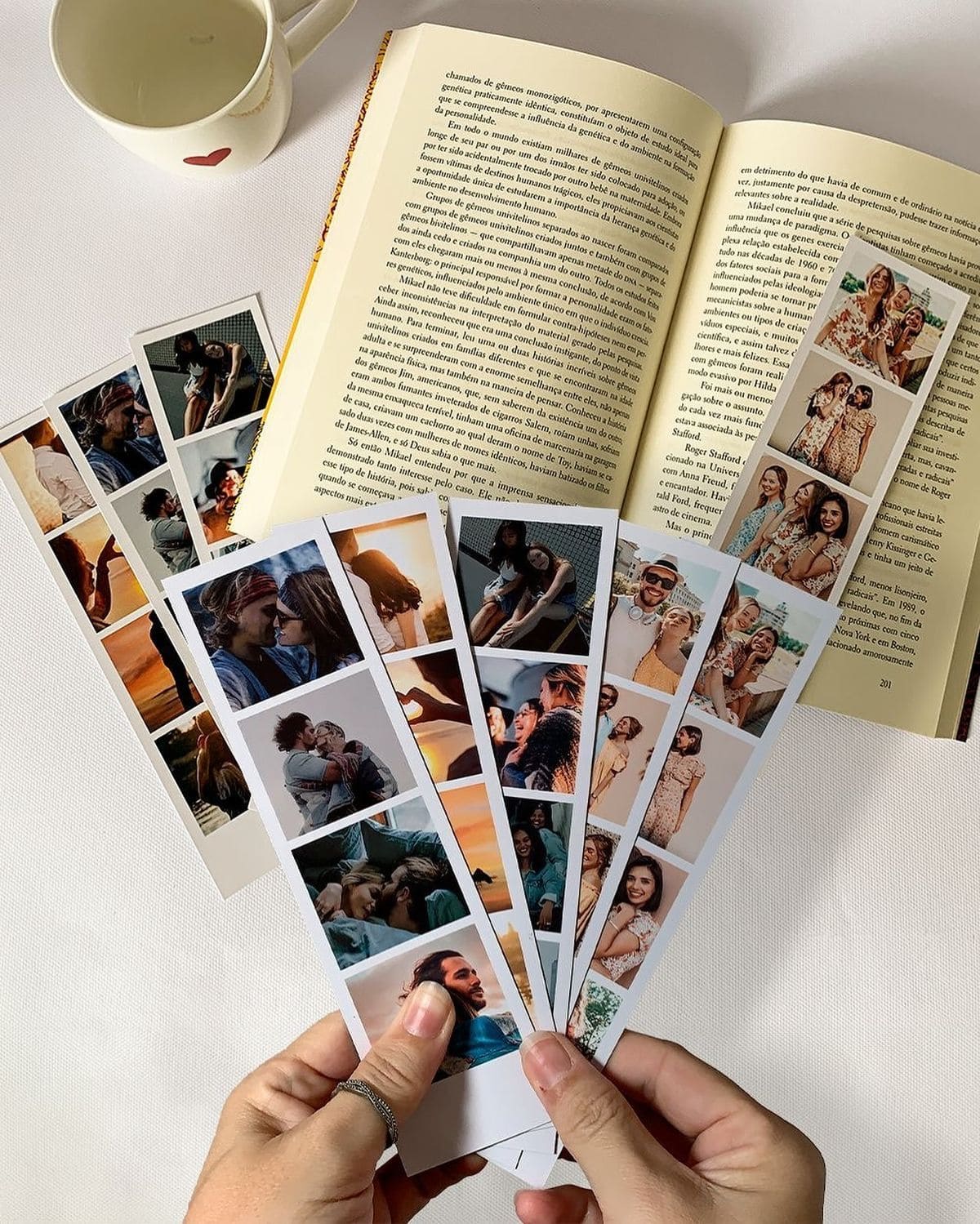 How to Turn Memories into Photo Strip Bookmarks