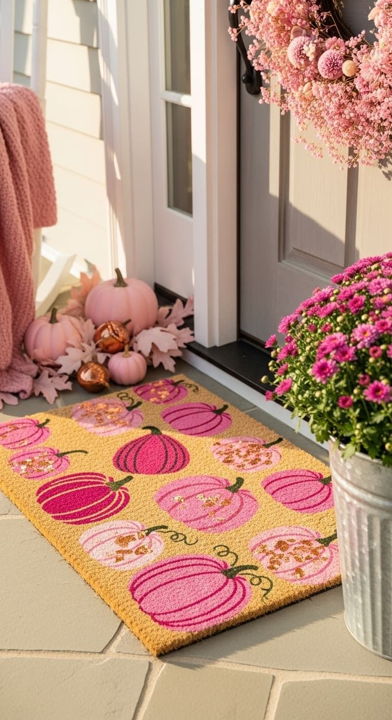 20 Pink Outdoor Halloween Decor Ideas That Mix Spooky With Sweet