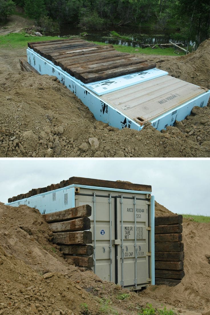 How to Build a Shipping Container Root Cellar