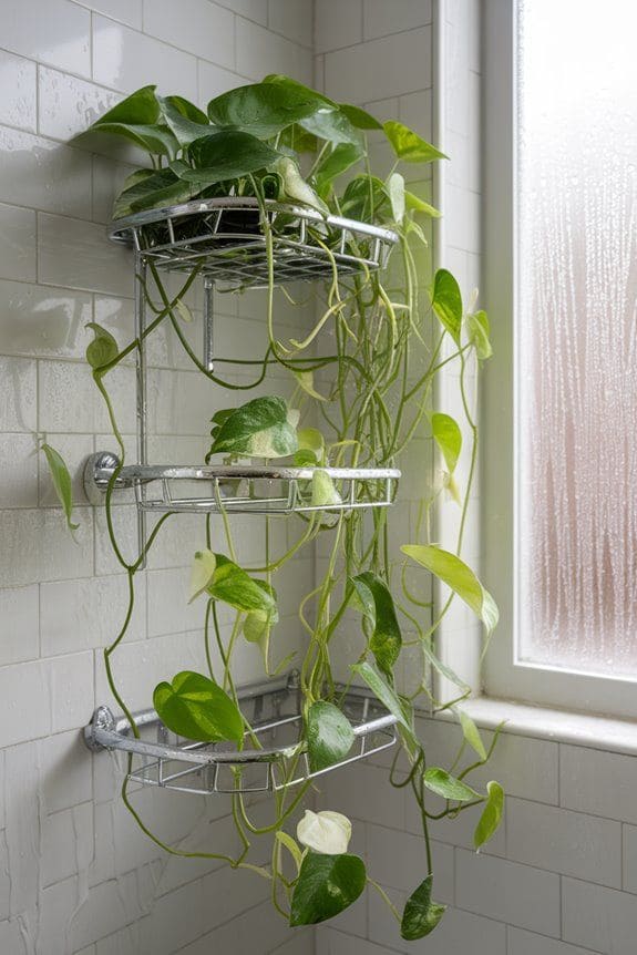 10 Plants That Love Living in a Shower Caddy
