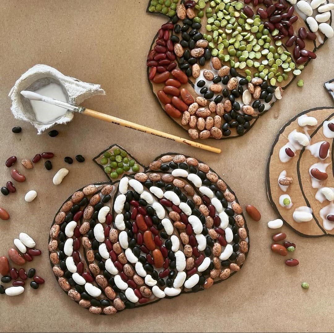 Pumpkin Bean Mosaic
