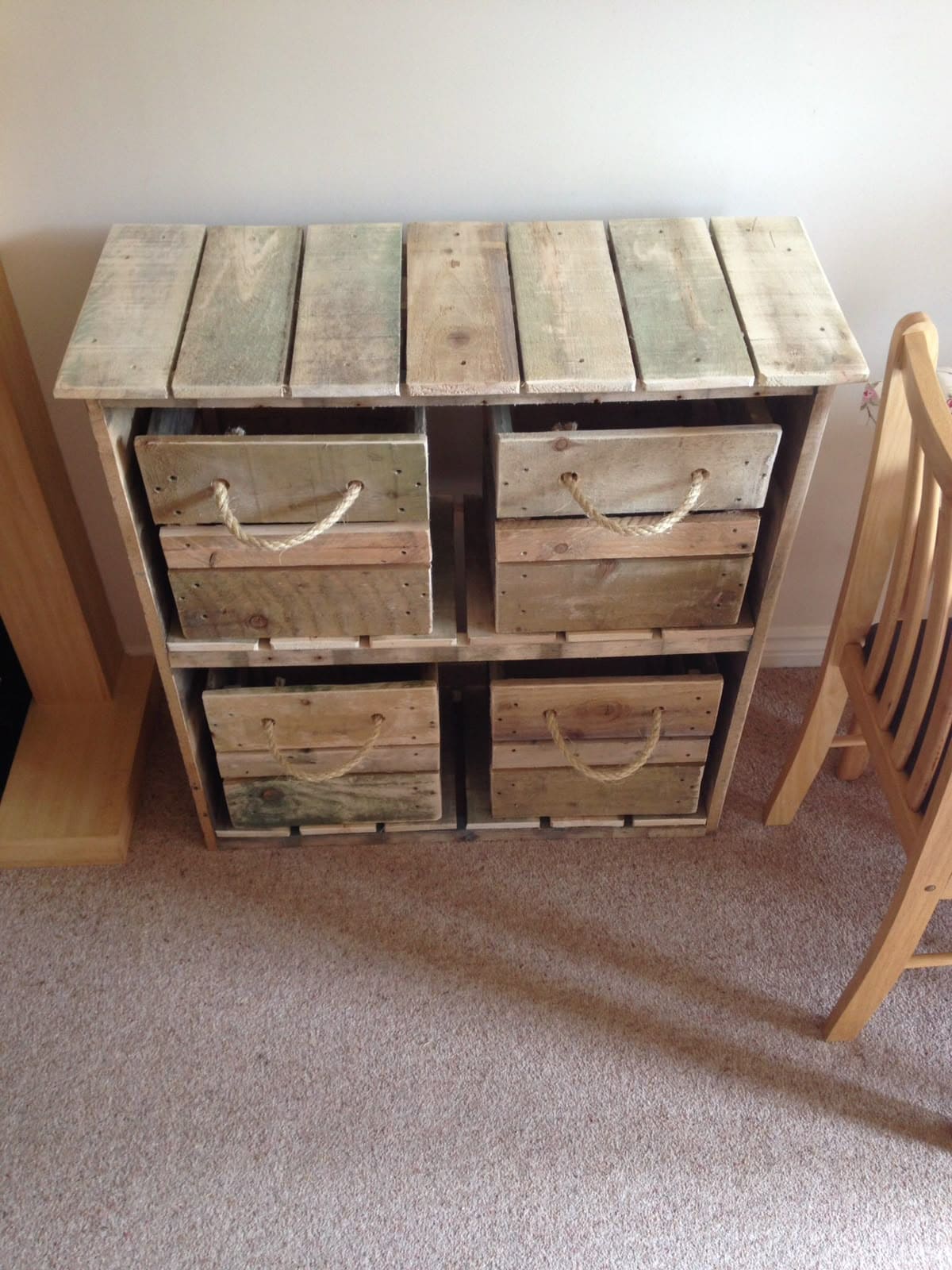 Rustic Crate Dresser