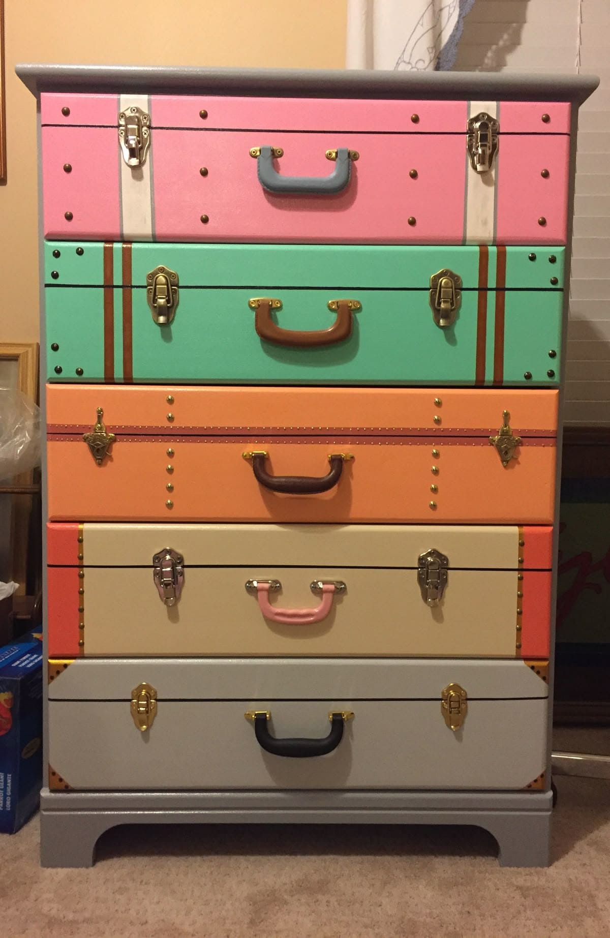 Suitcase-Style Dresser