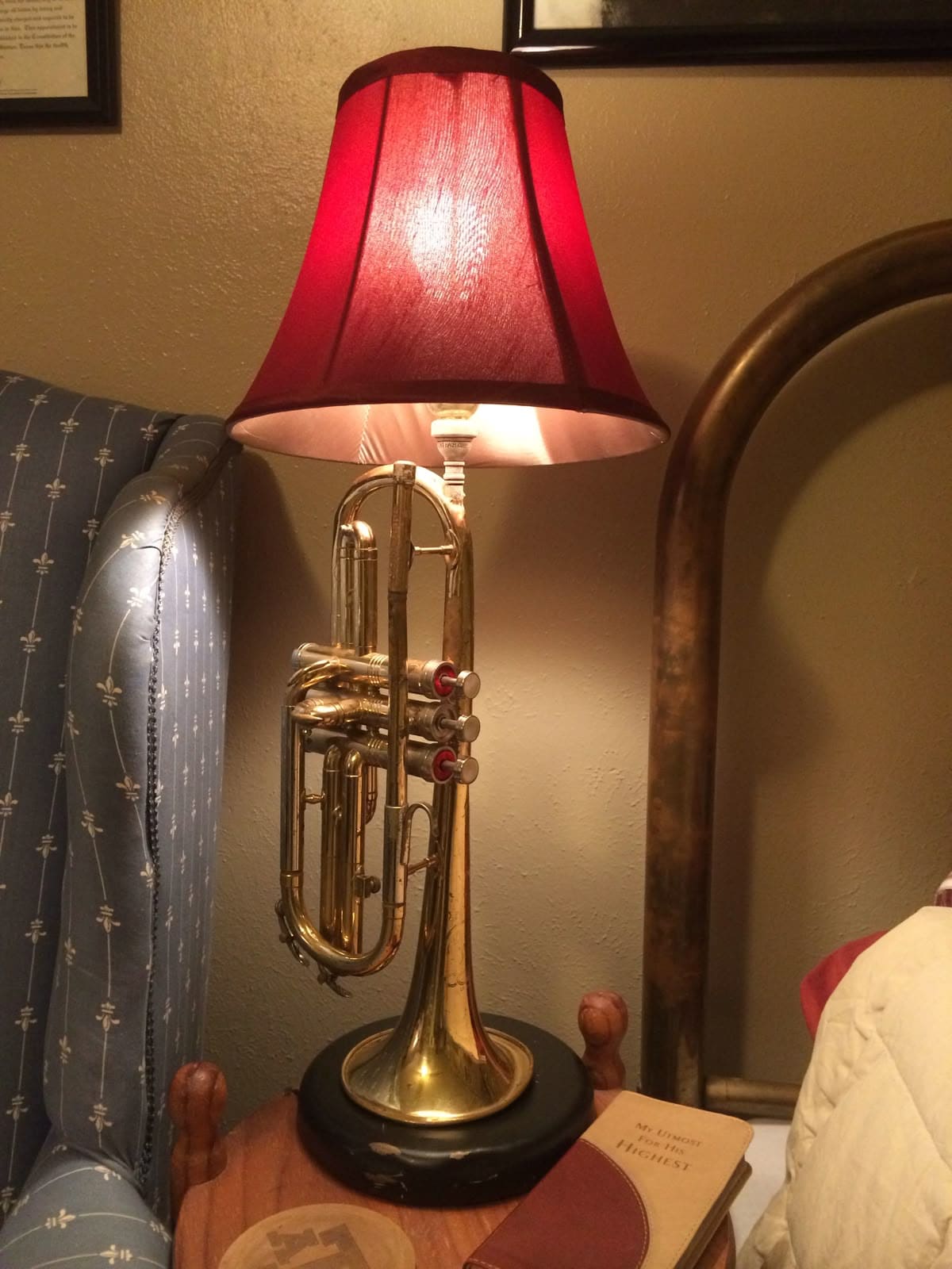 Trumpet Lamp for Music Lovers